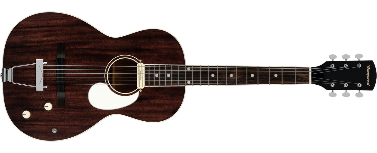 Juniper II Mahogany Live Rubber Bridge