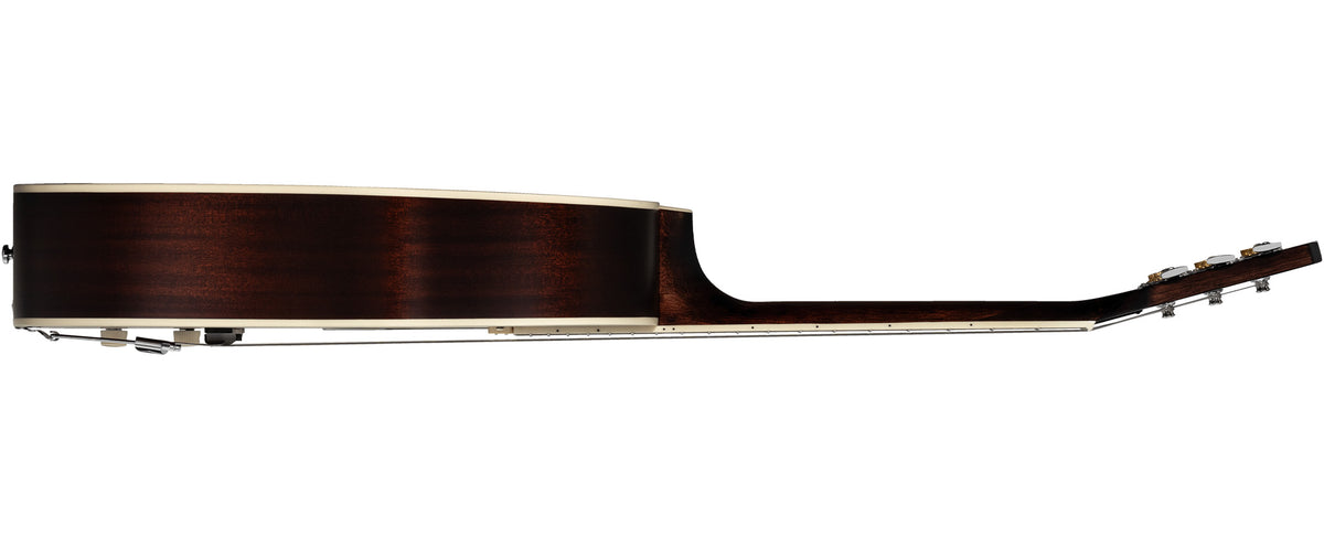 Juniper II Mahogany Live Rubber Bridge